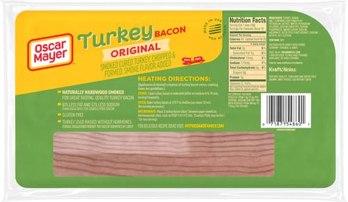 Oscar Mayer 00071871548601 Gluten Free Turkey Bacon thumb #2