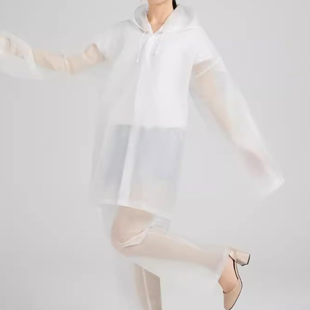 GLOBALHUT Combinaison de pluie en EVA pour adulte, imperméable, légère, avec coutures renforcées, pour cyclisme, moto, extérieur