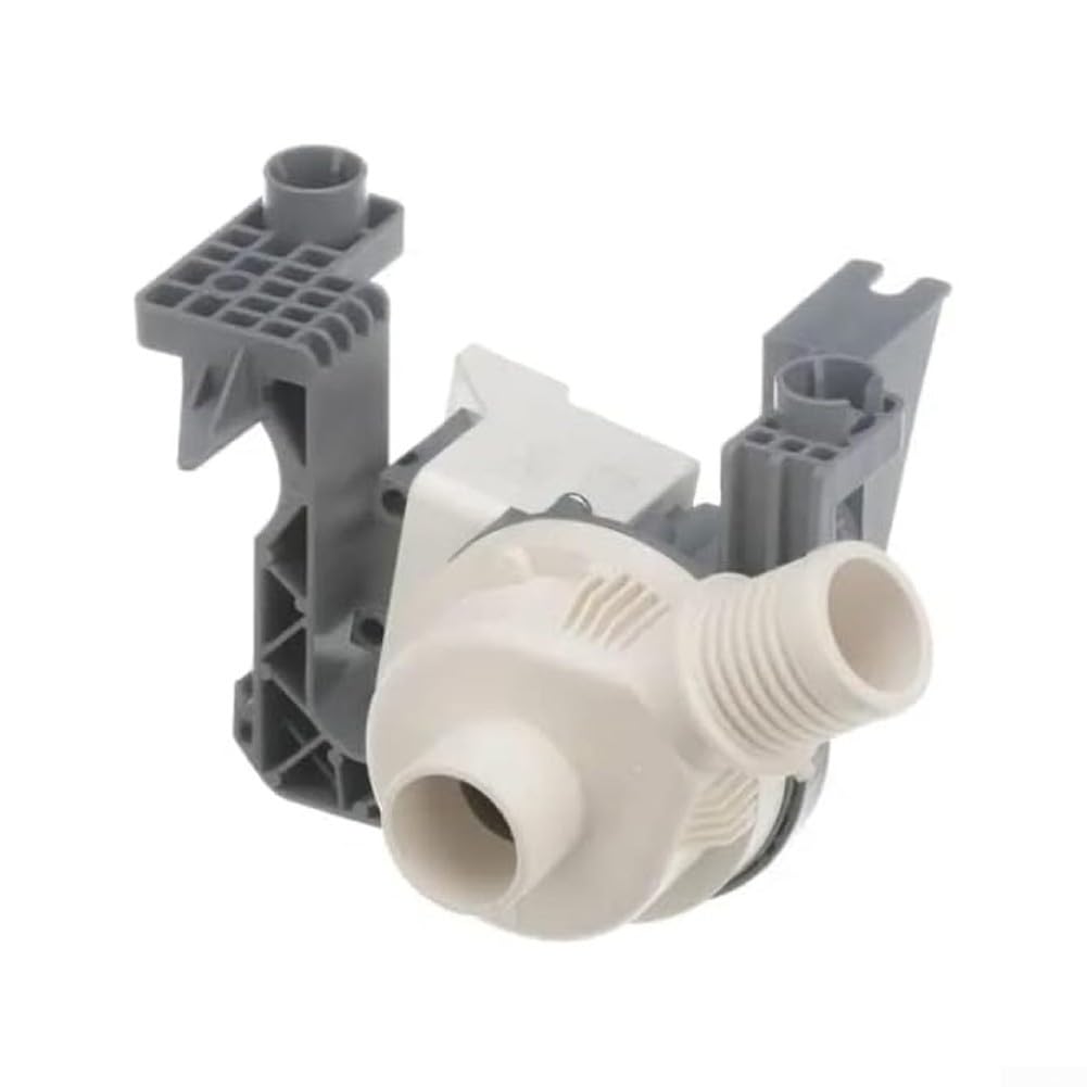 Moteur de pompe de vidange de machine à laver en plastique gris pour appareil à linge