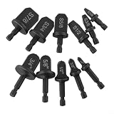 TONIXY Lot de 11 forets extenseurs de tube, outil de sertissage en acier 45# pour tuyau en...