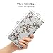 GOIACII Womens Wallet RFID Slim Wallets for Women Thin Ladies Credit Card Holder Bifold Billfold with 11 Card Slots & ID Window