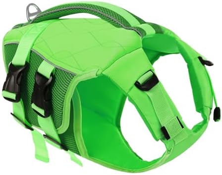 KONVINIT Gilet de Sauvetage pour Chien, Réglable, Gilet de Flotta...