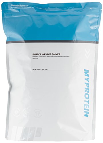 Preisvergleich Produktbild Myprotein Impact Weight Gainer Strawberry Cream, 2500 g