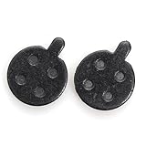 QUXVUIS Plaquette de Frein de Scooter matériau en résine légère Frein à Disque Puissance freinage Stable à Faible Bruit Remplacement d'opération Simple pour M365