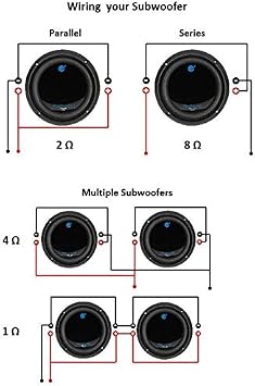 Planet Audio 12 Inch 1800W Car Audio Power Single Subwoofer DVC 4 Ohm AC12D