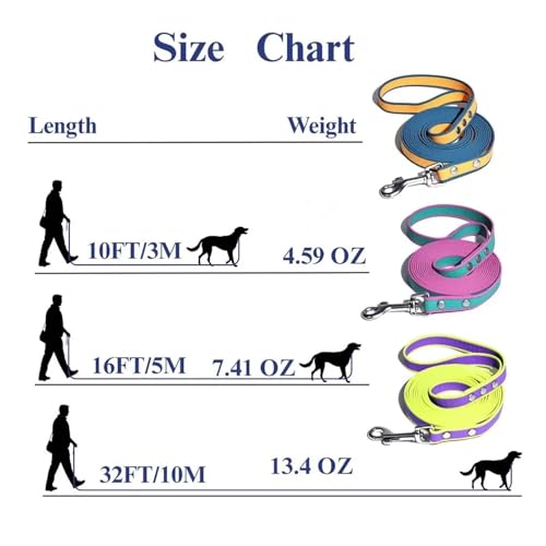 Laisse étanche pour chien finie la boue avec sangle lavable