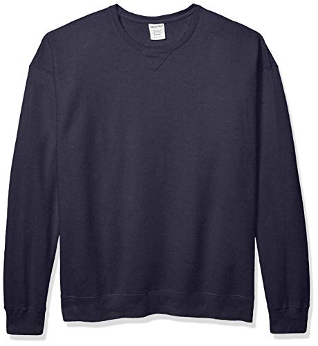 Hanes Men s Comfortwash Garment Dyed Sweatshirt, Anchor Slate, Large