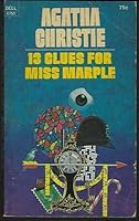 "Book cover image for 13 Clues for Miss Marple by Agatha Christie 1971 Dell Vintage Paperback Mystery"