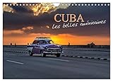  Cuba les belles américaines (Calendrier mural 2023 DIN A4 horizontal): Voitures et véhicules anciens à Cuba (Calendrier mensuel, 14 Pages )