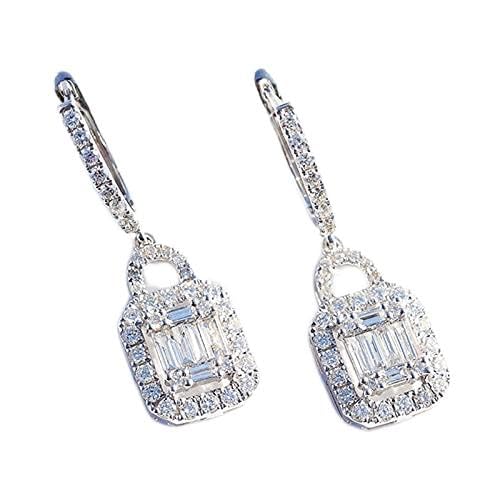 Boucle d'oreille pendantes en zircone cubique HMJGDZG pour femme