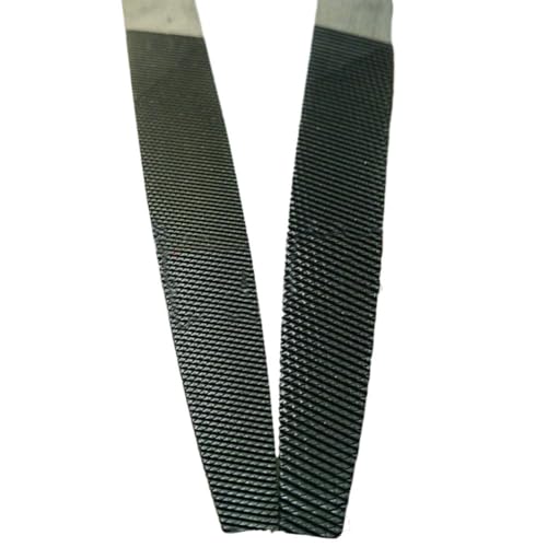 Lime semi-circulaire acier 200 mm double face pour modélisme de précision - 5