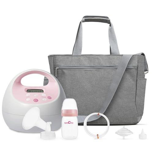 Image of Spectra Baby S2 Plus Premier Electric Breast Pump with Grey Tote Premium Accessory Kit - 28 mm