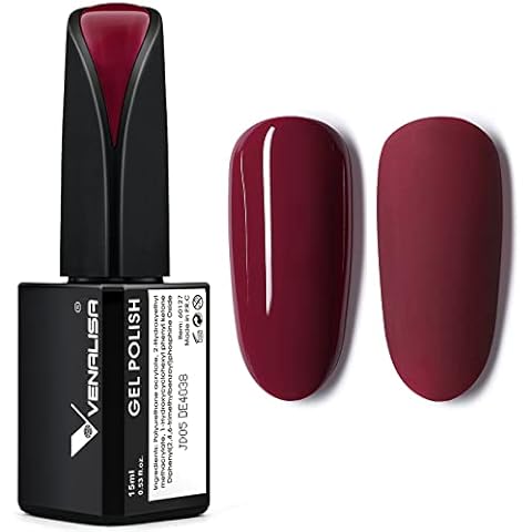VENALISA Dunkelrot Gellack Nagellack Gel Cover