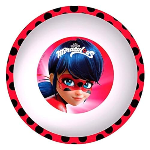 Miraculous Ladybug melamine deep plate