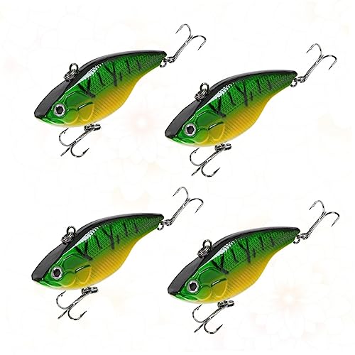 WHAMVOX 8 Pçs Iscas De Pesca Para Iscas De Pesca Bass Iscas De Pesca De Metal Iscas De Pesca Anzóis