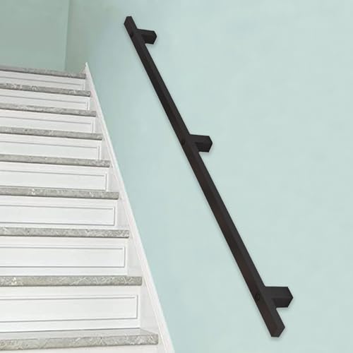 Rampe d'escalier barre d'appui intérieure extérieure fer forgé 100cm