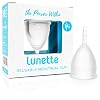 Lunette Menstruatiecup – helder – model 1 voor lichte bloeding – (DE-versie)