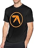 Regular Fit Aphex Twin Man\'s Fashion Short Sleeve T-Shirt Cotton Shirts Outdoor T-Shirts à Manches Courtes(XX-Large)