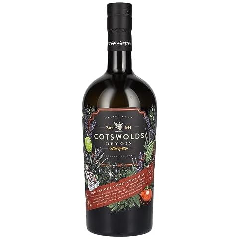 Cotswolds Cloudy Christmas Flavoured Gin 70cl Cover