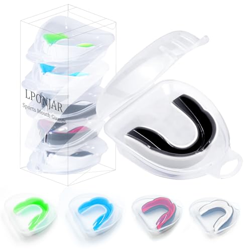 5 Pack Kids Youth Mouth Guard for Sports, Boys Girls Mouth...