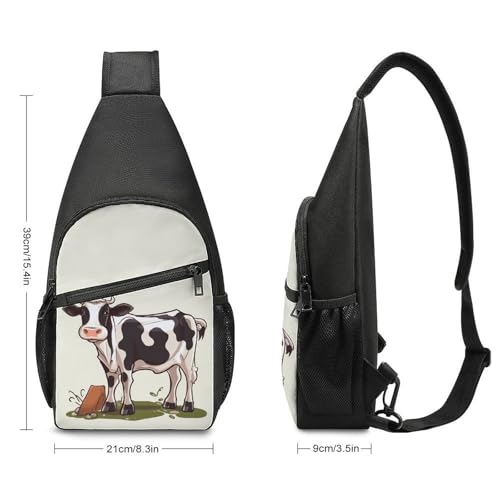 Bolso bandolera deportivo casual para adultos miniatura 3