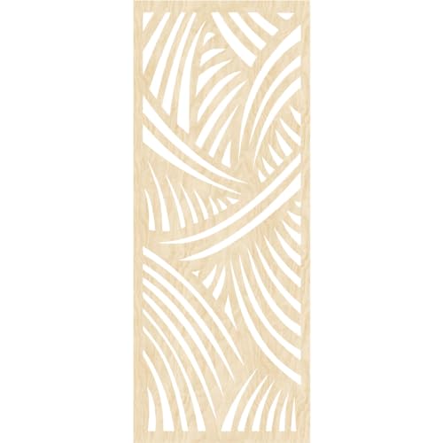 Image of Chester Decorative Pierced Fretwork Wood Wall Panels, 15 3 /8 inchW x 39 3 /8 inchH x 3 /8 inchT, Birch