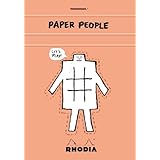 【2冊セット】 ロディア × ジャン・ジュリアン 「ペーパーピープル」 メモ帳 No.12(8.5×12cm) 80枚 方眼罫 PEFC認証取得 ブロックロディア RHODIA cf12290set