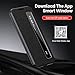 for Samsung S23 Ultra 5G Clear View Cover with Smart View Touch Control, S-View Case for Samsung Galaxy S23 Ultra, Flip Smart Window, Shockproof, Protective Phone Case Galaxy S23 Ultra Black