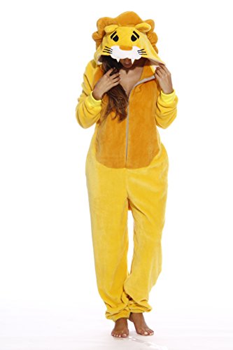 L6404-M-Lion #FollowMe Adult Onesie/Adult Pajamas