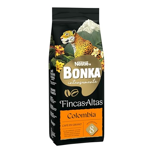 Bonka Café Grano Colombia 500g, intensidad 8