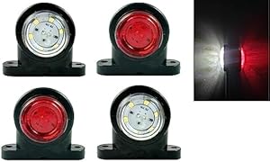 Generic LED-Markierungsleuchten 12V 24V Weiß Rot