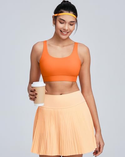 Image of RUNNING GIRL Sports Bra for Women High Support, Molded Cup High Impact Sports Bras with Sewn in Pads Workout Running Bra