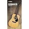 Yamaha GigMaker غيتار صوتي قياسي مع حقيبة ، موالف ، حزام وقطرات - طبيعي