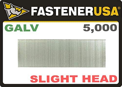 1-1/4" Slight Head Brad Nails 18GA GALV 5,000ct | AY15