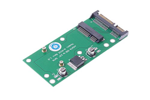 SMAKN Mini PCIe / MSATA 50mm x 30mm SSD To 2.5 inch SATA Adapter Converter Card