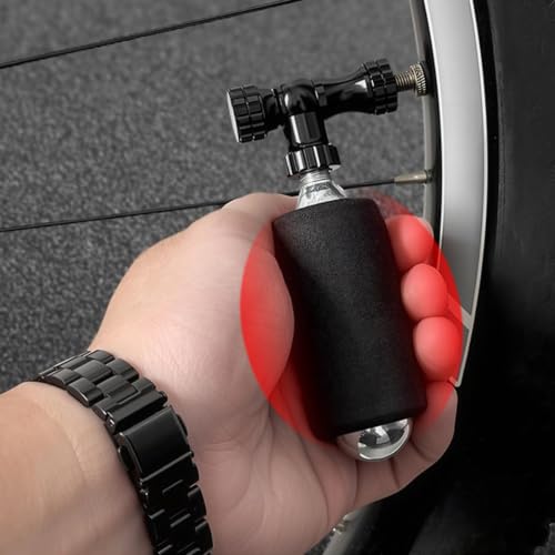 Inflador para bici con ajuste resistente de neumáticos 2