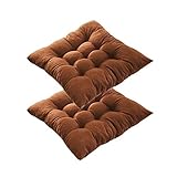 【KOMFORTABLE DICKE】 Ein ergonomisches Designkonzept mit komfortabler und weicher Perlenbaumwolle zum Füllen, große Dicke, anders als bei normalen Kissen, starke Elastizität, Langzeitgebrauch, nicht flach, starke Luftdurchlässigkeit, Schutz der Gesundheit des Gesäßes.