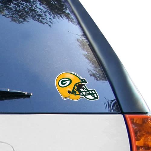 Autocollant Green Bay Packers WinCraft 11x15 cm pour casque de foot us
