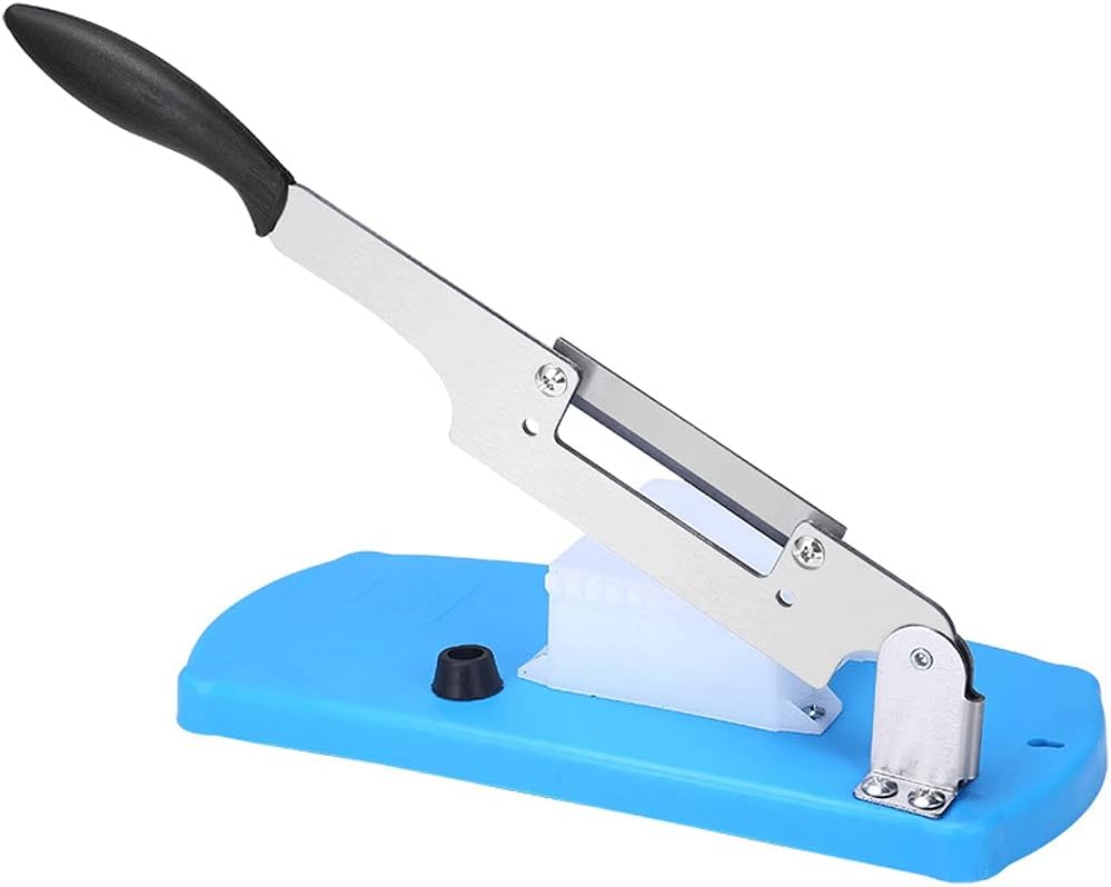 Multifunctional Table Cutter Kitchen Portable Meat Slicer Household Desktop Lamb Vegetables Bread Ham Machine(D)