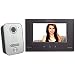 Produktbild Video Türsprechanlage Türklingel Intercom mit 7'' Monitor für 1-Familienhaus, aufputz Montage, Farbe: 1x7'' Monitor
