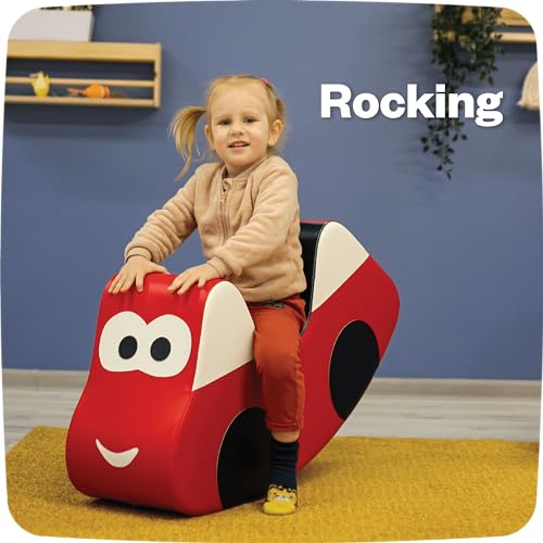 Miniatura 4 de Iglu Soft Play Caballo Balancín Para Niños, Juguete Mecedora Red