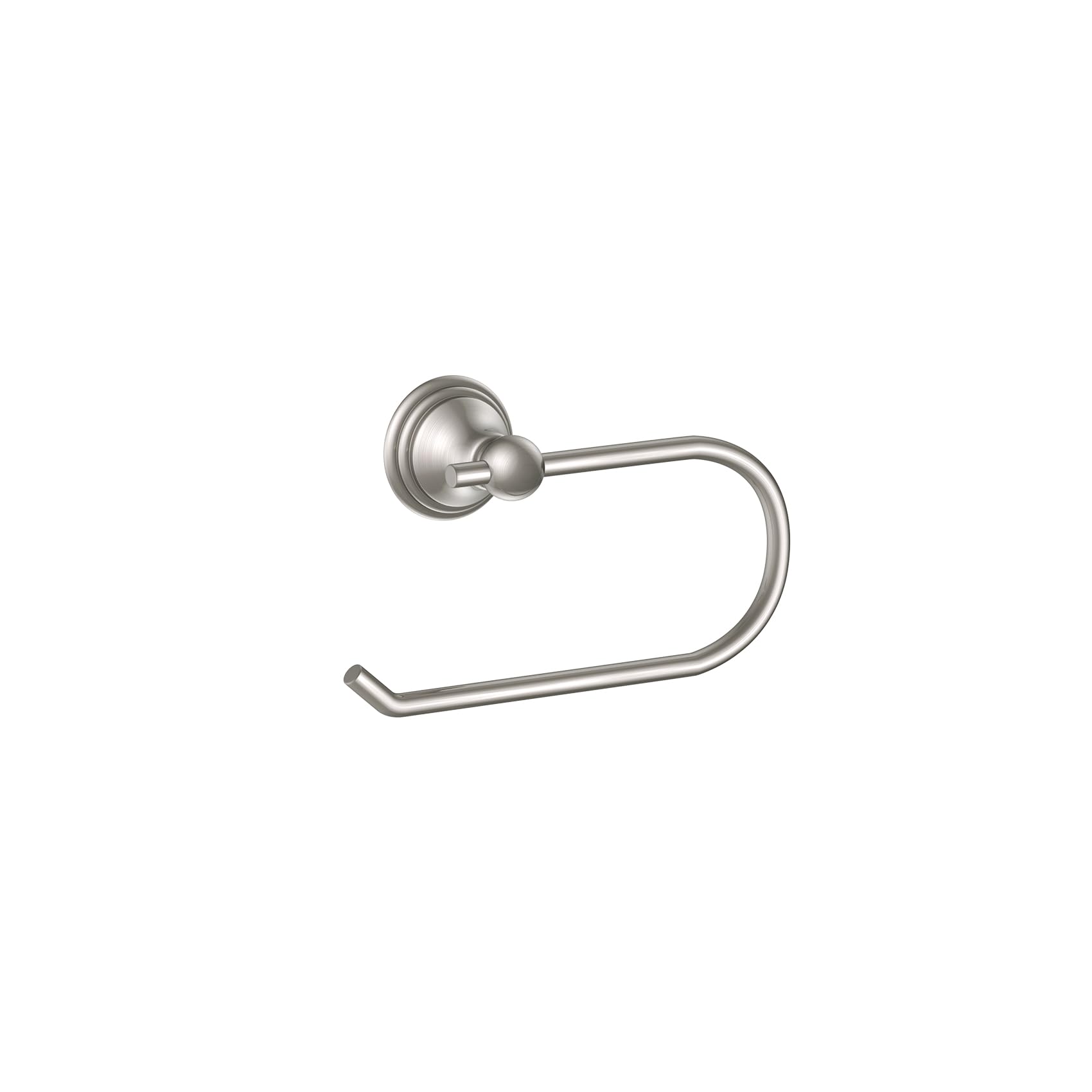 Photo 1 of Formosa Design Hardware Toilet Paper Holder Variety of Finishes and Styles Available (Modern Euro, Brushed Nickel)