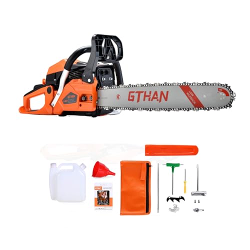 GTHANTOOLS Gas Chainsaw 62cc 20 Inch Chain Saw 2-Stroke...