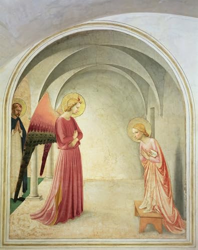 Art mural l'Annonciation de Fra Angelico pour une chambre sereine