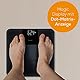 Beurer GS 235 Glaswaage, Digitale Personenwaage mit Magic-Display, Anti-Rutsch Oberfläche in matter Fliesenoptik, Ein- und Abschaltautomatik, schwarz