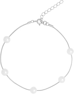 ZAVYA 925 Sterling Silver Freshwater Pearl Rhodium Plated Women's Solid Jewelry Set | Gift for Women and Girls | With Cert... Price In India