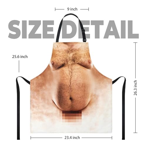 A AIFAMY Aventais engraçados para homens cozinhando grelhar barriga churrasco presentes engraçados m
