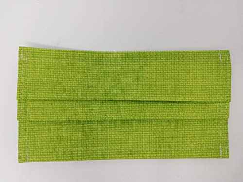 Preisvergleich Produktbild Jürgen Schleiß Konfektion 2 Stück waschb.Textil MundNasenmaske / Privatgebrauch / hellgrün