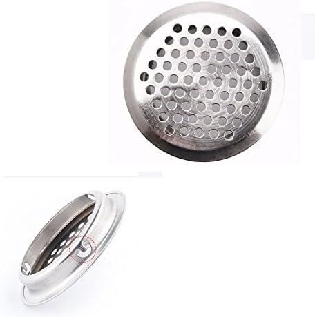 29mm Stainless Steel Air Vent Hole Ventilation Louver, Round Shaped Mesh Hole,Round Ventilation Grille 20pcs