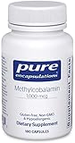 Pure Encapsulations Methylcobalamin 1,000 mcg | Vitamin B12 Supplement to Support Memory and Nerves* | 180 Capsules